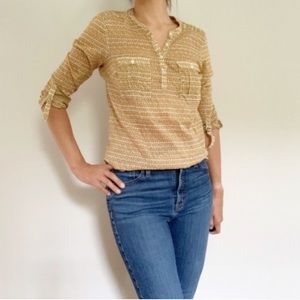 Anthropologie Holding Horses Tulipanes Blouse